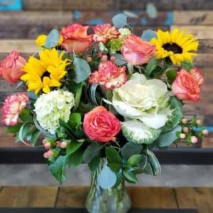 Sunset Season Flower Bouquet