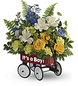 TELEFLORA'S SWEET LITTLE WAGON Flower Bouquet