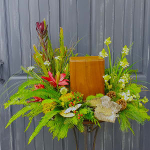 Nature Walk Urn Surround Flower Bouquet