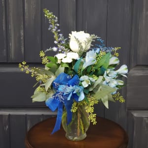 Serene Sea Flower Bouquet