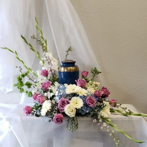 Tender Love Urn Spray Flower Bouquet