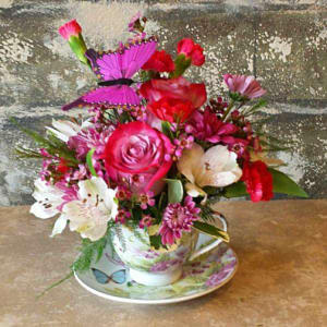 Time for Tea Flower Bouquet