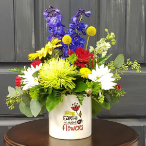 The Earth Laughs in Flowers Flower Bouquet