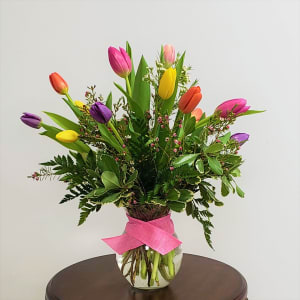 Tulip Time Flower Arrangement Tulip Time Flower Bouquet