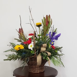 Rustic Abundance for Summer Flower Bouquet