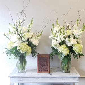 Subtle Remembrance Duo Flower Bouquet