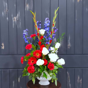 Patriots Tribute Flower Bouquet