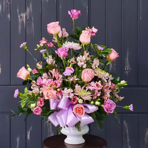 pink and Lavender lady Flower Bouquet