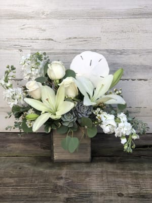 Sand Dollar Flower Bouquet