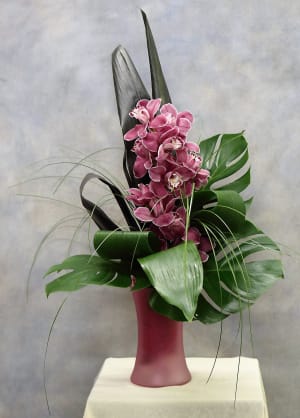 Regal Cymbidium Orchid Bouquet