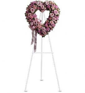 Rose Garden Heart Flower Bouquet