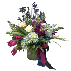 Jewel Tone Garden Flower Bouquet