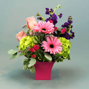 Pretty in Pink by Rathbone's Flair Flowers Flower Bouquet