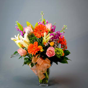 Bright Morning Sunrise by Rathbone's Flair Flowers Flower Bouquet