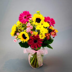 Pink Lemonade by Rathbone's Flair Flowers Flower Bouquet