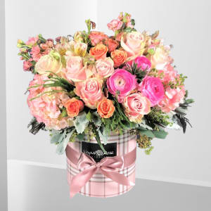 BRIGHT PINKS IN ANY BOX Flower Bouquet