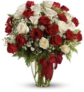 Love's Divine - Long Stemmed Roses Flower Bouquet