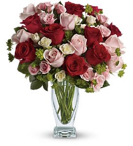 Cupid's Creation With Red Roses by Teleflora Flower Bouquet