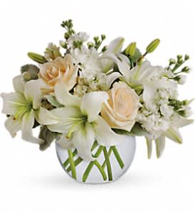 Isle of White Flower Bouquet