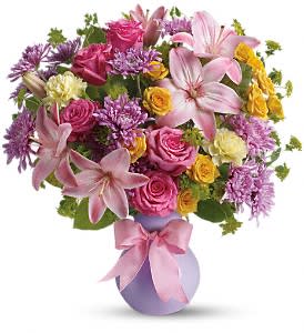 Teleflora's Perfectly Pastel Flower Bouquet