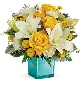 Teleflora's Golden Laughter Bouquet Flower Bouquet