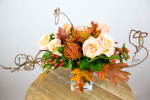 Fall Rose Splendor Flower Bouquet