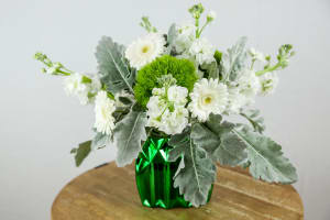 Holiday Glitter Flower Arrangement Holiday Glitter Flower Bouquet