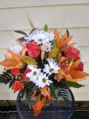 Orange Crush Flower Bouquet