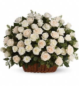 Bountiful Rose Basket Flower Bouquet