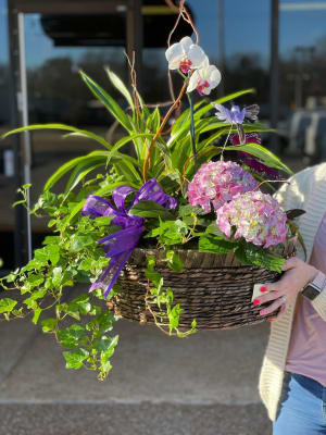 Full of Joy Bloom Basket Flower Bouquet