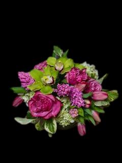 Sweet Pink Spring Design Flower Bouquet