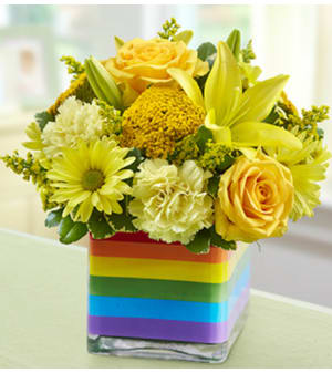 At the End of the Rainbow™ Flower Bouquet