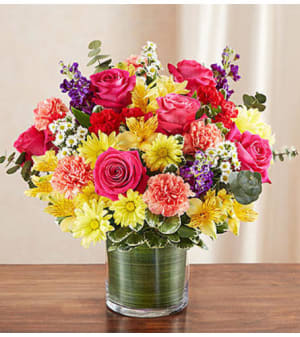 Cherished Memories™ – Multicolor Bright Flower Bouquet