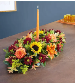 Fields of Europe™  Fall Harvest Centerpiece Flower Bouquet