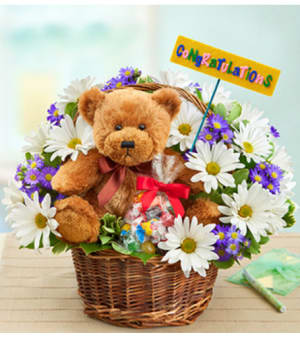 Lotsa Love® Congratulations Flower Bouquet