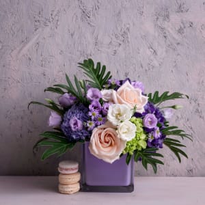 Lavender Field Flower Bouquet