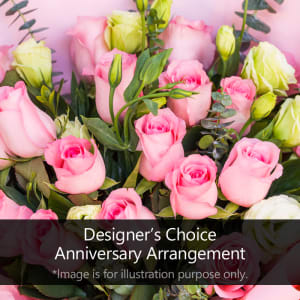 Designer's Choice Anniversary Arrangement - EBF-805 Flower Bouquet