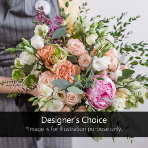 Designer's Choice Wrapped Bouquet Flower Bouquet