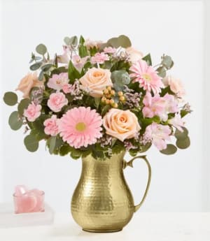 Blushing Beauty Medley Bouquet Flower Arrangement Blushing Beauty Medley Bouquet Flower Bouquet
