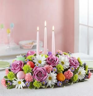 Easter Centerpiece Flower Bouquet