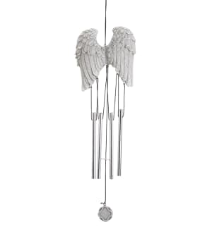 Angel Wings Wind Chime Flower Bouquet