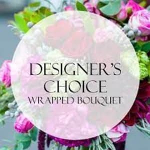 Designers Choice Wrapped Bouquet