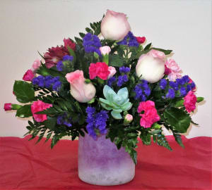 Purple Pleaser Flower Bouquet