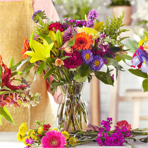 Bold & Bright Florist Designed Bouquet Flower Bouquet