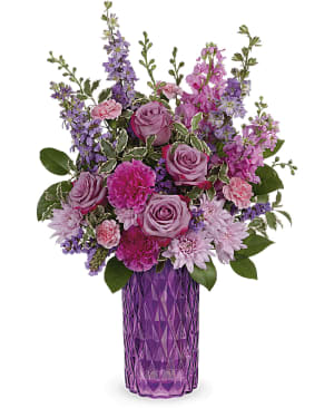 Teleflora's Amazing Amethyst Bouquet Flower Bouquet