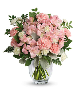 Teleflora's Whisper Soft Bouquet Flower Bouquet