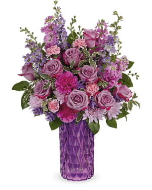 Teleflora's Amazing Amethyst Bouquet Flower Bouquet