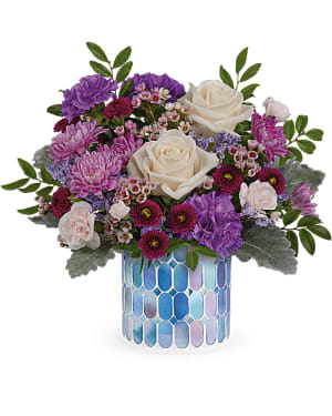 Teleflora's Blue Beauty Bouquet Flower Bouquet