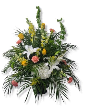 FUNERAL URN  $75-$250 Flower Bouquet