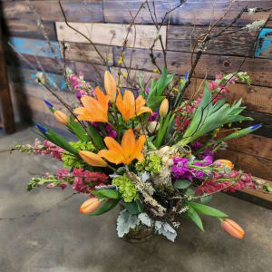 Gardener's Fancy Flower Bouquet